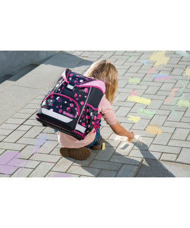ÇANTË SHKOLLORE ULTRALIGHT EMPTY CATS&DOTS NEW HERLITZ