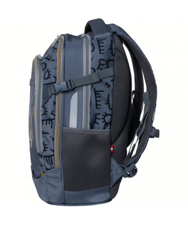 ÇANTË SHKOLLORE FAME 2.0 BANANA SLIDE LIGHT GREY WALKER SCHNEIDERS