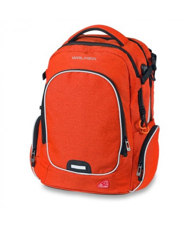 ÇANTË SHKOLLORE, CAMPUS EVO, RED MELANGE - WALKER