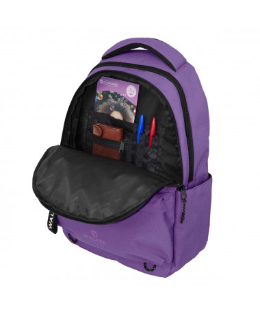 ÇANTË SHKOLLORE ALPHA PURPLE VELVET WALKER SCHNEIDERS