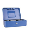 CASH BOX, LARGE, 250x180x90mm, BLUE - DONAU