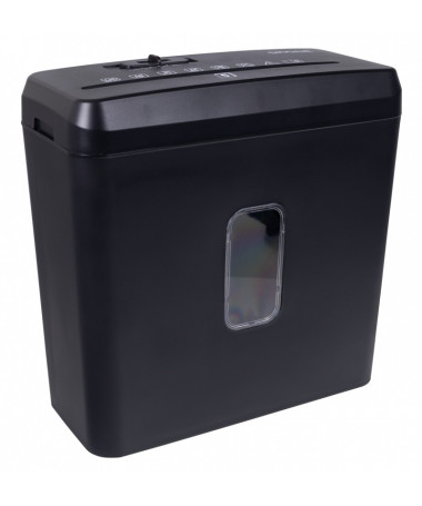 SHREDDER, 5 sheets, 8l, BLACK - OFFICE PRODUCTS