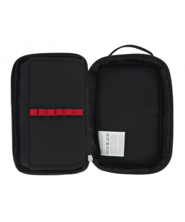 FOTROLLË, POUCH, 2 GO, GRAFFITTI RED/BLACK - HERLITZ