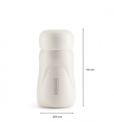 TERMOS ISOTERMIC OVAL 260ml E BARDHË S MIQUELRIUS