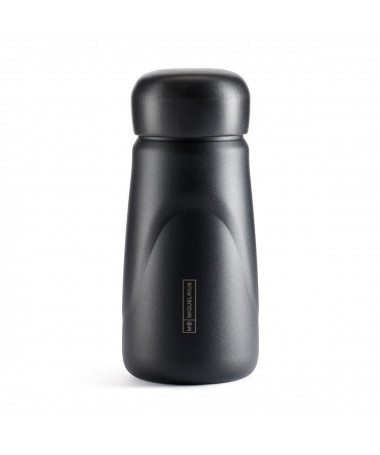 TERMOS ISOTERMIC, OVAL 350ml, BLACK - MIQUELRIUS