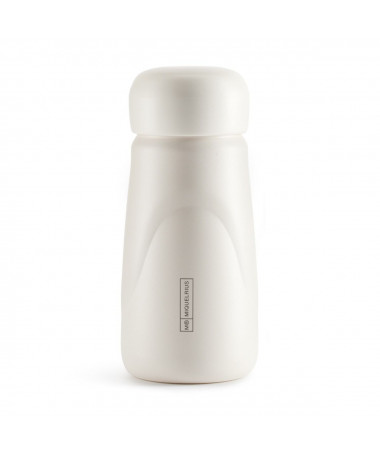 TERMOS ISOTERMIC, OVAL, 350ml, WHITE - MIQUELRIUS