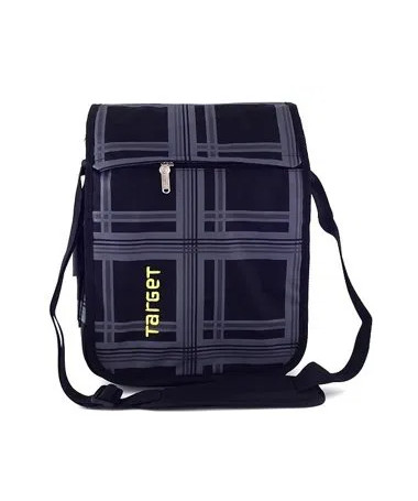 ÇANTË CITY, MESSENGER 11-6195 BLACK/GRAY - TARGET