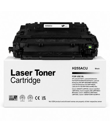 TONER HP 55A (CE255A/CRG-724), 6000 pages - AST