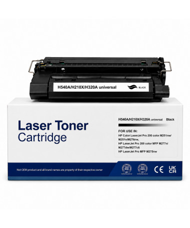 TONER HP CB540A/CE320A/CF210X) BLACK, 2400 pages - AST