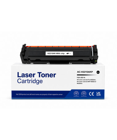 TONER HP 207A (W2210A) BLACK, 1350 pages - AST