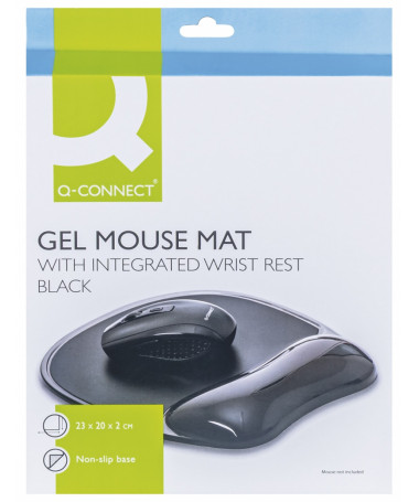 MAUS PAD GEL ZEZË Q-CONNECT