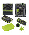 ÇANTË SHKOLLORE FILOACTIVE XL PLUS, WILD PANTHER, SET 5 COPË - HERLITZ