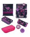 ÇANTË SHKOLLORE FILOACTIVE XL PLUS, BLOSSOM DANCE, SET 5 COPË - HERLITZ