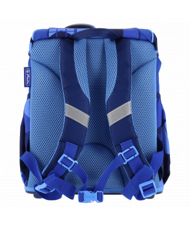 ÇANTË SHKOLLORE ULTRALIGHT SET e kaltër GOAL HERLITZ