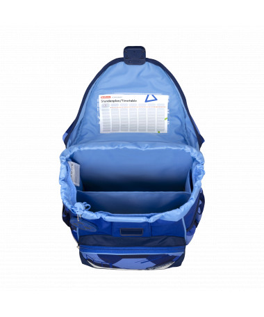 ÇANTË SHKOLLORE ULTRALIGHT SET e kaltër GOAL HERLITZ
