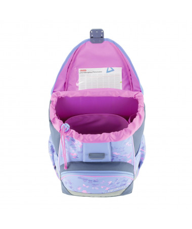 ÇANTË SHKOLLORE ULTRALIGHT SET BUTTERFLY PARADISE HERLITZ