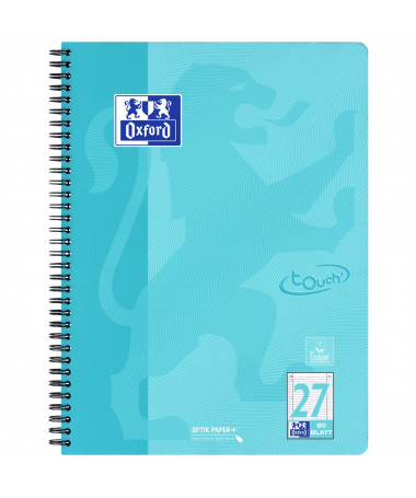 FLETORE A4 ME SPIRALE 80fl. / OPTIK PAPER MIX OXFORD