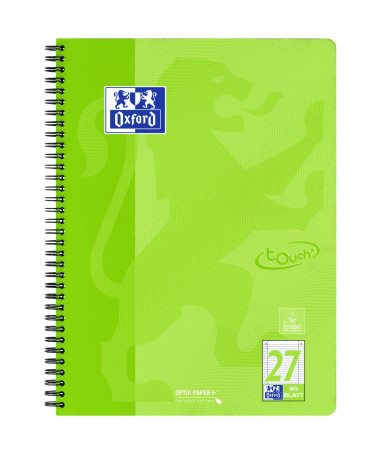 FLETORE A4 ME SPIRALE 80fl. / OPTIK PAPER MIX OXFORD