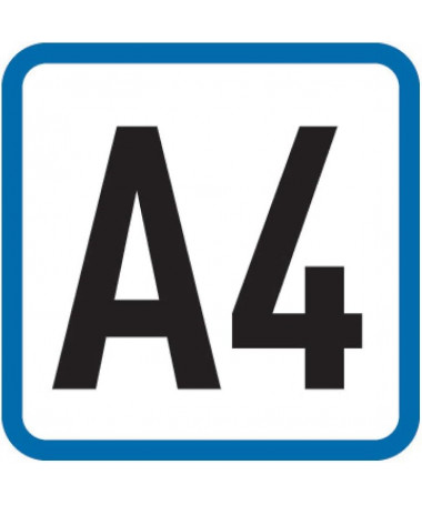 FASIKËLL A4 PP E zezë OPAC TO GO HERLITZ