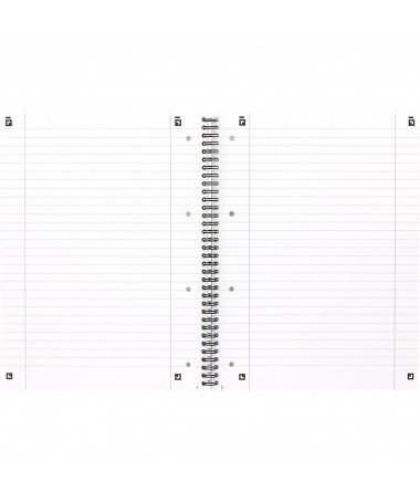 FLETORE A4 ME SPIRALE 80fl. / TOUCH OPTIK PAPER GRASS E GJELBËR OXFORD