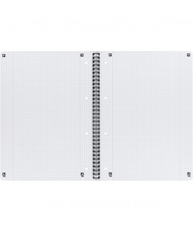 FLETORE A4 ME SPIRALE 80fl. / TOUCH OPTIK PAPER ROSE OXFORD