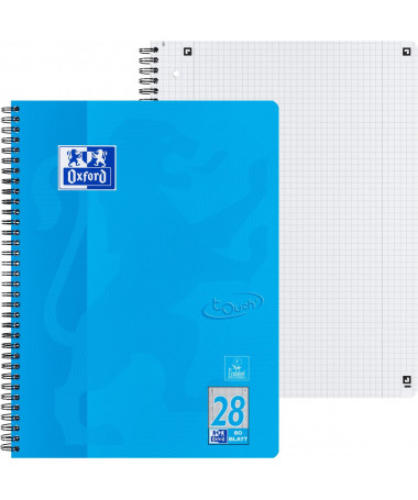 FLETORE A4 ME SPIRALE 80fl. / TOUCH OPTIK PAPER OXFORD