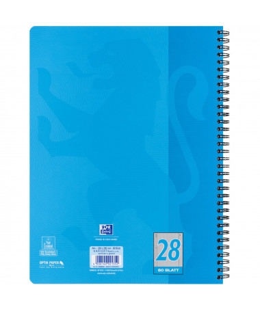 FLETORE A4 ME SPIRALE 80fl. / TOUCH OPTIK PAPER OXFORD