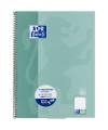 FLETORE A4 ME SPIRALE, TOUCH, DOTTED, 80 FLETË, 90 GR. BLUE-GREEN, OPTIK PAPER - OXFORD