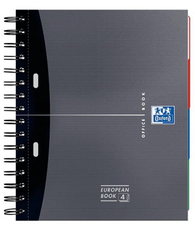 FLETORE A5 ME SPIRALE 100fl. / 4 PROJECT OFFICE ESSENTIALS OXFORD