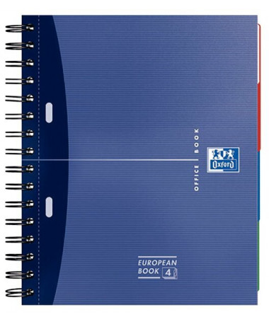 FLETORE A5 ME SPIRALE 100fl. / 4 PROJECT OFFICE ESSENTIALS OXFORD