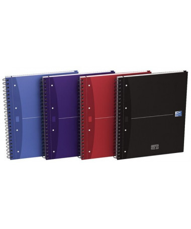 FLETORE A5 ME SPIRALE 100fl. / 4 PROJECT OFFICE ESSENTIALS OXFORD