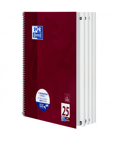 FLETORE A4 ME SPIRALE 80fl. / OPTIK PAPER OXFORD