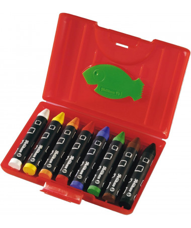 NGJYRA QIRI WAX CRAYON 1/8 PELIKAN
