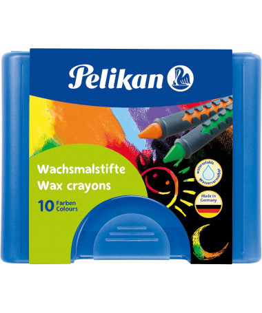 NGJYRA QIRI, WATER SOLUBLE 655/10, 10 COPË, BLUE - PELIKAN