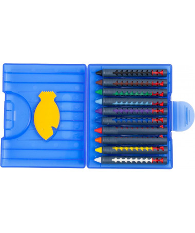 NGJYRA QIRI WAX CRAYON WATE RSOLUBLE 1/10 PELIKAN