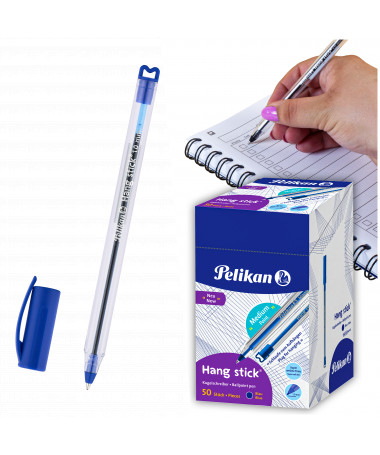 LAPS BALLPOINT/ HANG STICK K86/ 1.0mm/ e kaltër - PELIKAN