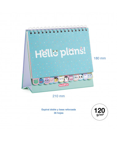  DESK PLANNER TIMELESS WEEKLY B2F MIQUELRIUS