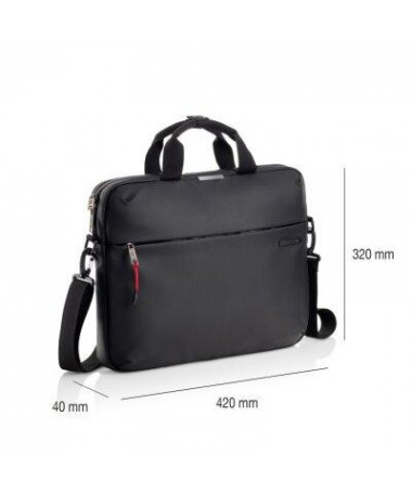 ÇANTË PËR LAPTOP 15.6 TO WORK BLACK MIQUELRIUS