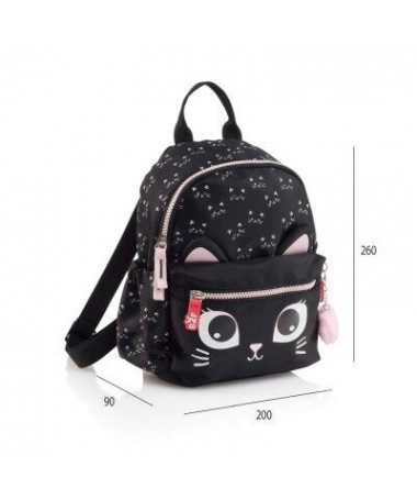 ÇANTË MINI, CAT, BLACK - MIQUELRIUS