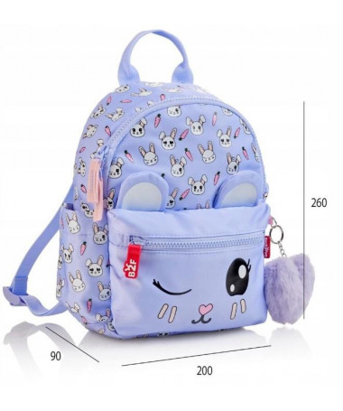ÇANTË MINI, BUNNY, PURPLE - MIQUELRIUS