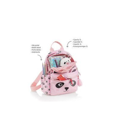 ÇANTË MINI, PANDA, PINK - MIQUELRIUS
