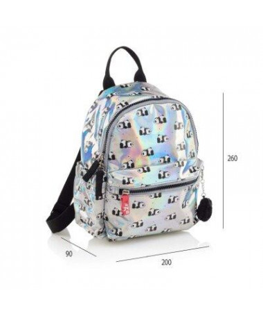 ÇANTË MINI, PANDA, HOLOGRAPHIC - MIQUELRIUS