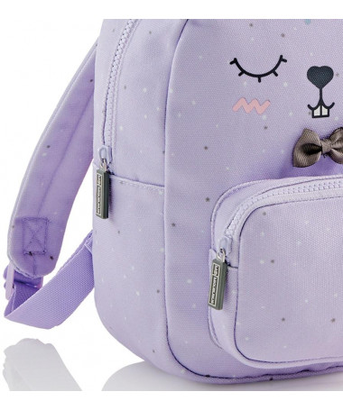 ÇANTË MINI, WILD PUPPIES, BUNNY, PURPPLE - MIQUELRIUS