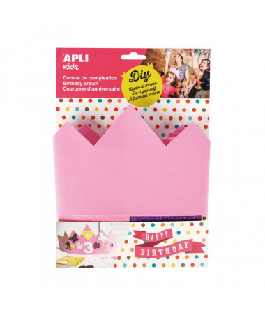 EVA FOAM BIRTHDAY CROWN Rozë APLI