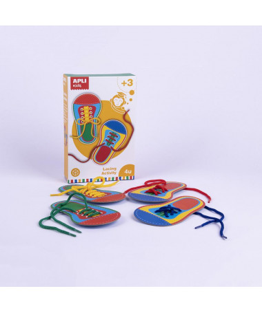 SET TIE YOUR SHOES LACING APLI
