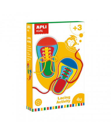 SET TIE YOUR SHOES LACING APLI