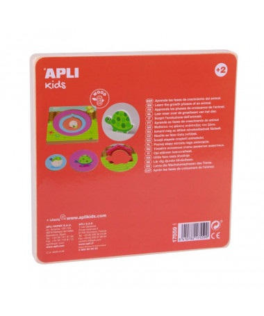 PUZZLE DRURI ANIMAL LAYERS TORTOISE APLI