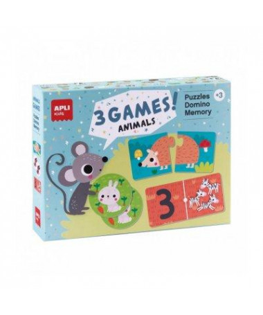 PUZZLE 1/3 DOMINO/MEMORY/PUZZLES APLI