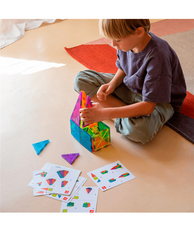 BUILDING GAMES MAGNETIC TILES 1/18 APLI
