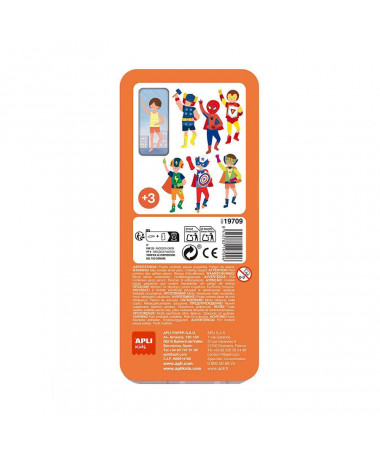 MAGNETIC MIX&MATCH SUPERHEROES APLI